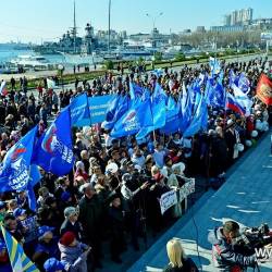 Корабельной набережной прошел митинг-концерт «Единство – наша сила!» #7