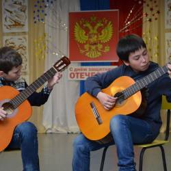 Праздник, посвященный Дню защитника Отечества, прошел в детско-юношеском центре имени Баневура во Владивостоке #13