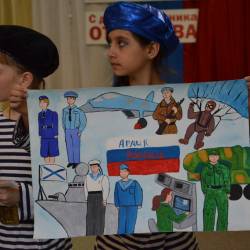 Праздник, посвященный Дню защитника Отечества, прошел в детско-юношеском центре имени Баневура во Владивостоке #17