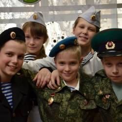 Праздник, посвященный Дню защитника Отечества, прошел в детско-юношеском центре имени Баневура во Владивостоке #19