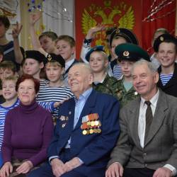 Праздник, посвященный Дню защитника Отечества, прошел в детско-юношеском центре имени Баневура во Владивостоке #24