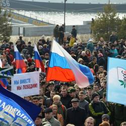 Глава Владивостока принял участие в митинге, посвященном присоединению Крыма к России #3