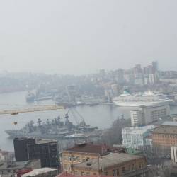 Круизный лайнер 11 часов пробыл в порту Владивосток #10