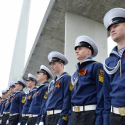 С этого началось празднование Дня Победы во Владивостоке #6
