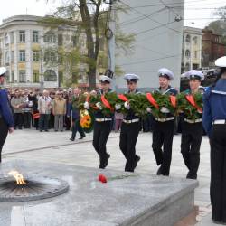 С этого началось празднование Дня Победы во Владивостоке #10