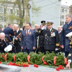 С этого началось празднование Дня Победы во Владивостоке #14