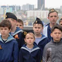 С этого началось празднование Дня Победы во Владивостоке #16
