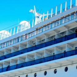 Один из самых больших океанских лайнеров в мире Costa Victoria посетил приморскую столицу #3