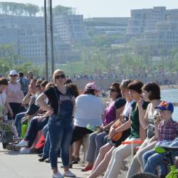 Массовое гуляние устроили на острове Русский в честь открытия Международной туристической выставки #17
