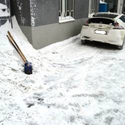 Уборка снега проходит во всех районах города #3