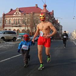 Владивостокцы встретили новый 2017 год спортивно #11