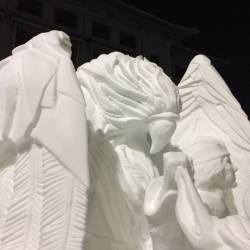 Одна из победителей международного конкурса скульптур из снега в Харбине поделилась впечатлениями #1