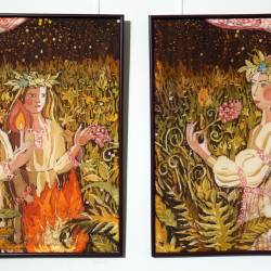 ​От батика до войлока – все виды художественного текстиля представлены на выставке в Союзе художников #22
