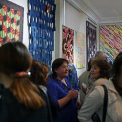 ​От батика до войлока – все виды художественного текстиля представлены на выставке в Союзе художников #25