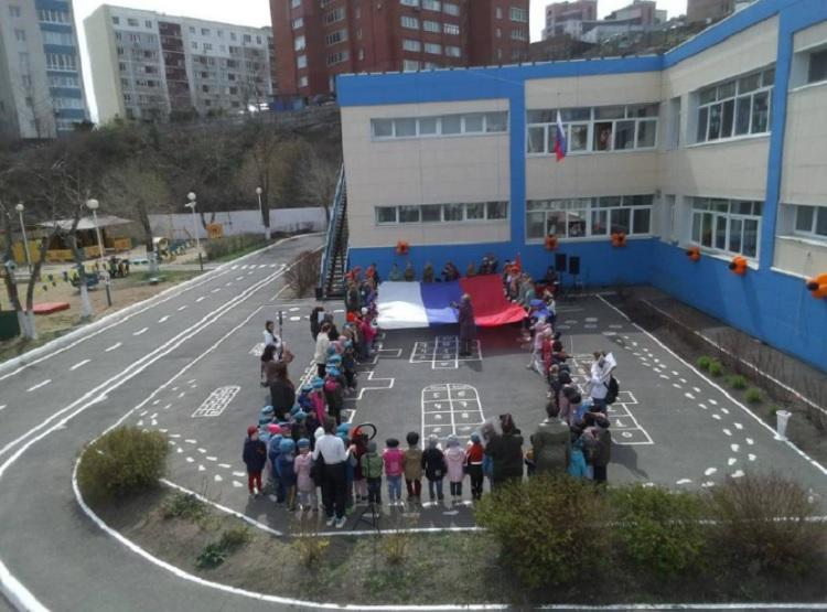 В детских садах Владивостока отмечают День Победы