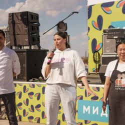 Молодые предприниматели стали участниками фуд-корта на городском празднике в честь закрытия Фестиваля мидий #14