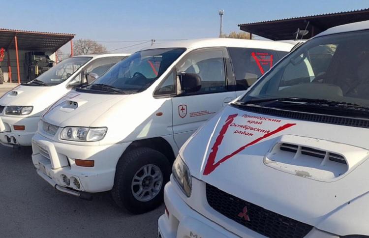 Предприниматели Октябрьского округа передали шесть автомобилей в зону СВО