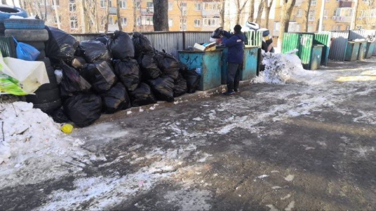 График вывоза мусора налажен во Владивостоке
