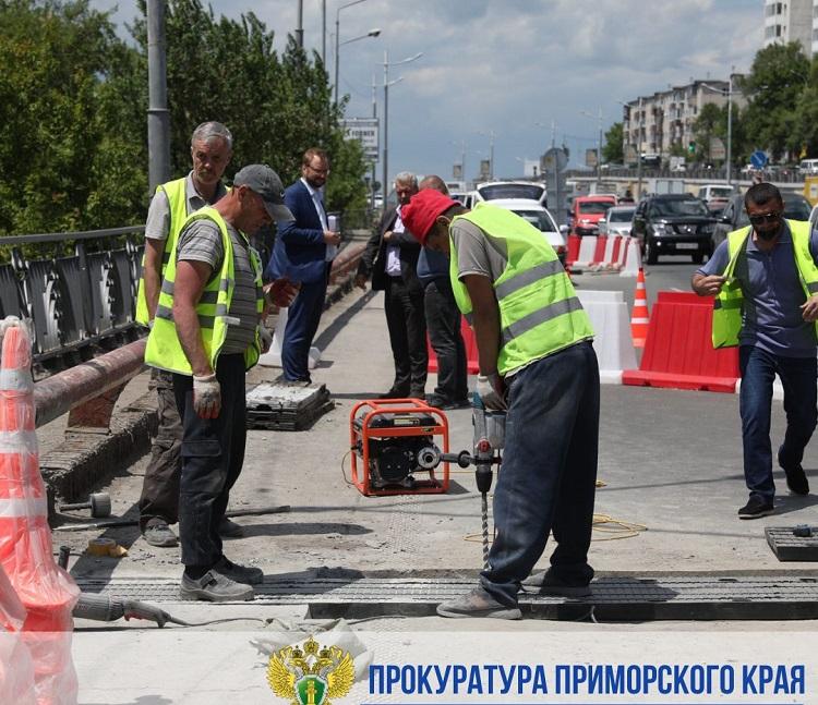 Ремонт Некрасовского путепровода во Владивостоке – на контроле прокуратуры
