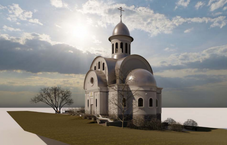 Храм на Лесном кладбище во Владивостоке сможет принимать до 90 человек