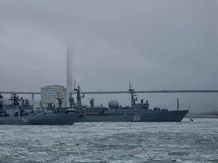 Туман и морось накрыли Владивосток