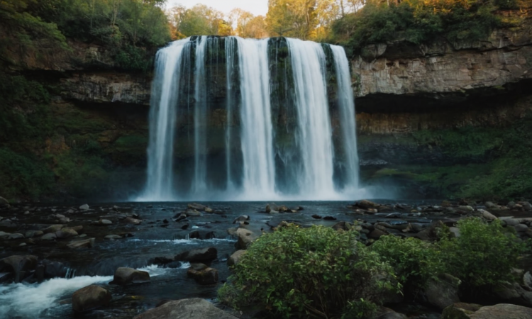 Один из самых живописных водопадов России нашли в Приморье