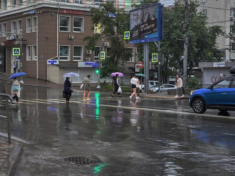 Небольшой дождь ожидается во Владивостоке
