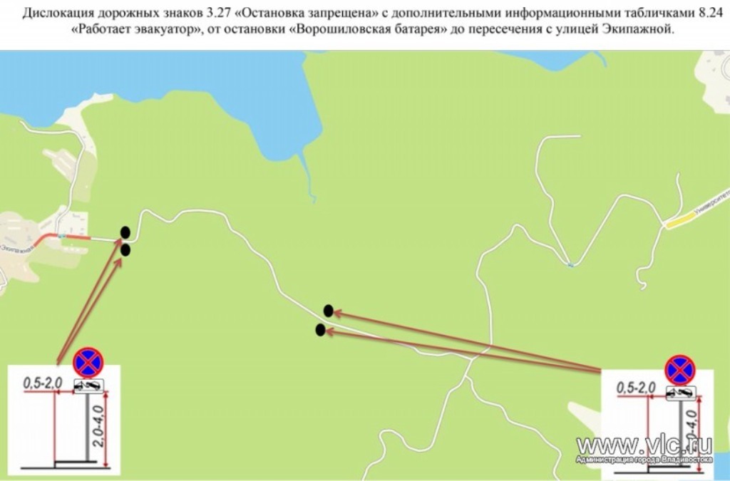 Дорожные дислокации. Ворошиловский остановка. Ворошиловская батарея Владивосток как добраться схема.