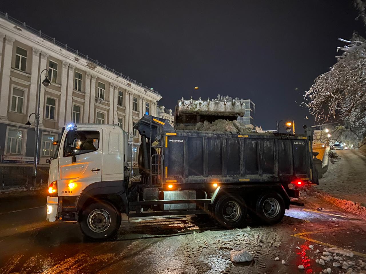 Фото машины ВПЭС. Погода владивосток 17 февраля