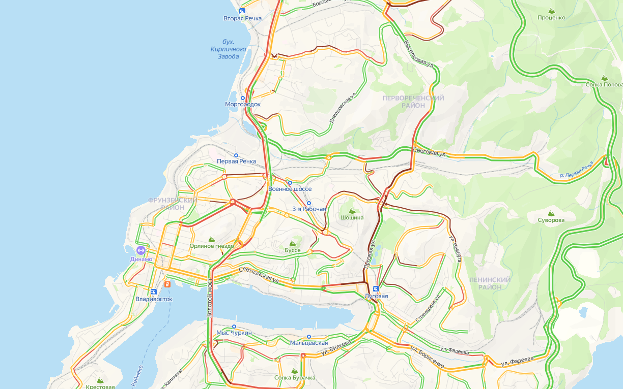 Пробки владивосток на карте. Владивосток вторая речка карта. Владивосток на карте. Владивосток районы города на карте. Владивосток карта города проспект Океанский.