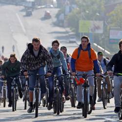 Стартовали мероприятия, посвященные закрытию велосезона, с массового велозаезда #19