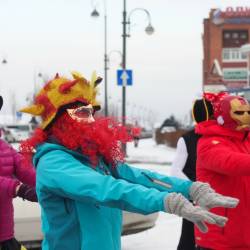 Сподвижники здорового образа жизни в морозную субботу "отрепетировали" забег, который городские власти планируют на 1 января #5