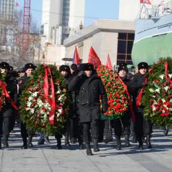 Тожества начались возложением цветов в Вечному огню #12