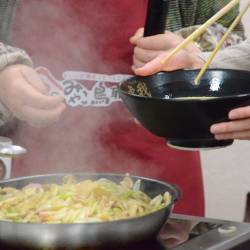 Мастер-класс по приготовлению блюд, популярных в префектуре Тоттори, провела Кадзики Ицуко #14