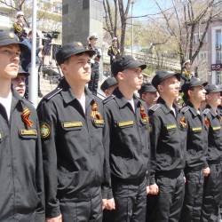 Митинг, посвященный годовщине Победы, прошел в Дальневосточном федеральном университете #4