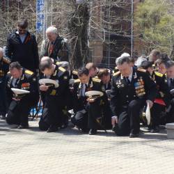 Митинг, посвященный годовщине Победы, прошел в Дальневосточном федеральном университете #9