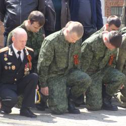 Митинг, посвященный годовщине Победы, прошел в Дальневосточном федеральном университете #11