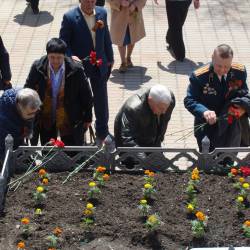 Митинг, посвященный годовщине Победы, прошел в Дальневосточном федеральном университете #17