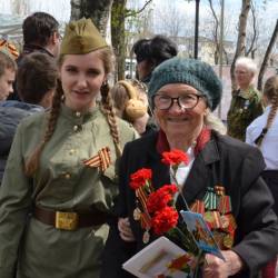 Праздник в честь Дня Победы прошел на открытой площадке у Дома Молодежи #8