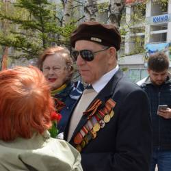 Праздник в честь Дня Победы прошел на открытой площадке у Дома Молодежи #9