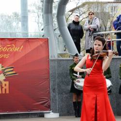 Праздник в честь Дня Победы прошел на открытой площадке у Дома Молодежи #20