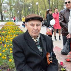 Праздник в честь Дня Победы прошел на открытой площадке у Дома Молодежи #33