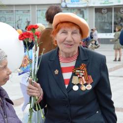 Праздник в честь Дня Победы прошел на открытой площадке у Дома Молодежи #34