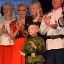 Девятый ежегодный фестиваль патриотической песни завершился во Владивостоке #9