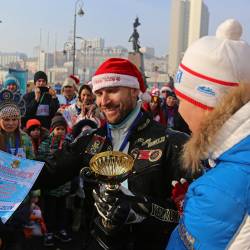 Владивостокцы встретили новый 2017 год спортивно #4