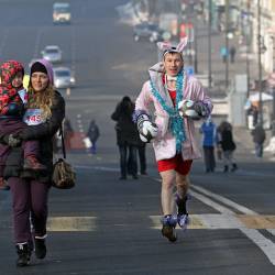 Владивостокцы встретили новый 2017 год спортивно #29
