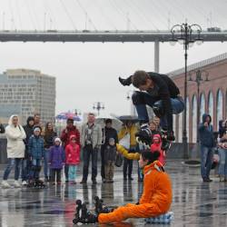 В районе моста «поцелуев» развернулась интерактивная площадка #8