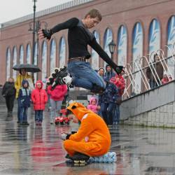 В районе моста «поцелуев» развернулась интерактивная площадка #11