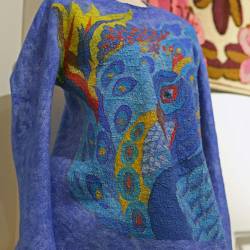 ​От батика до войлока – все виды художественного текстиля представлены на выставке в Союзе художников #1