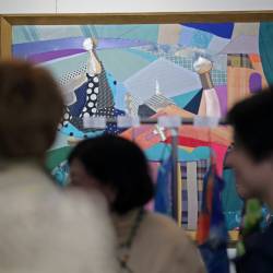 ​От батика до войлока – все виды художественного текстиля представлены на выставке в Союзе художников #27